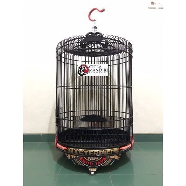 Sangkar Kandang Burung Murai No 2 Ebod Jaya Masterpiece Decal PVC Original Asli