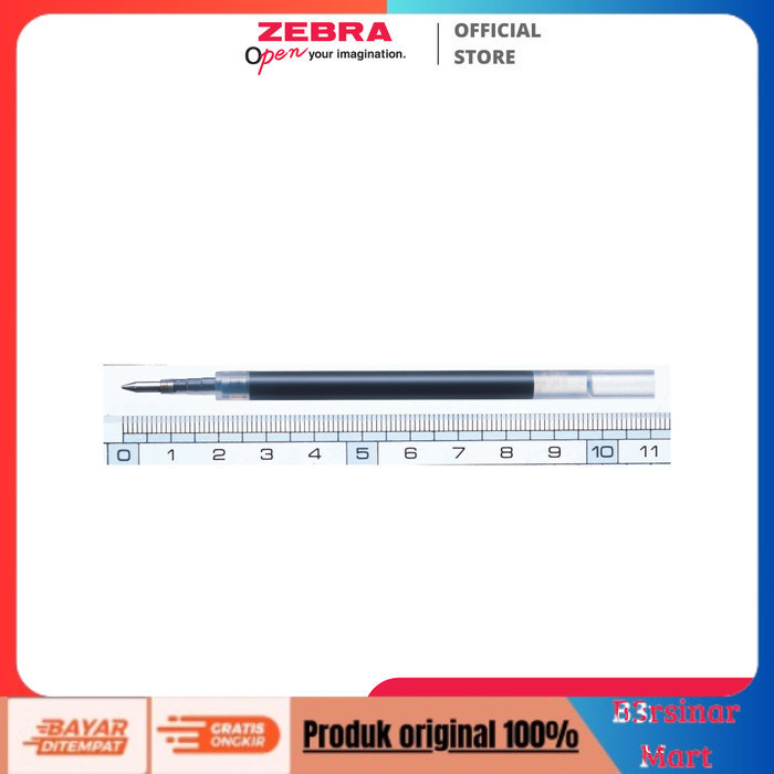 

[COD] DISKON Zebra Refill Isi Gel Pulpen Sarasa Clip0.5mm BLUE BLACK Berkualitas