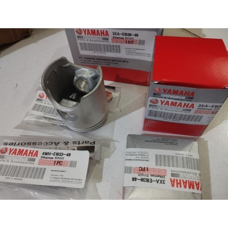 PISTON KIT SET RING SEHER PEN KLIP FIZR 1 OVER SIZE/ UKURAN STD 25 50 75 100