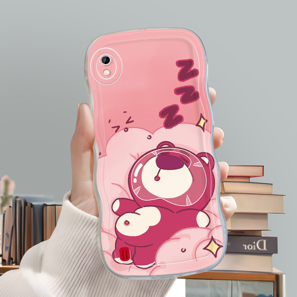 Casing Hp Untuk Compitable With Samsung A10 Kesing Soft Phone Case Bergelombang Sleep Lotso Softcase