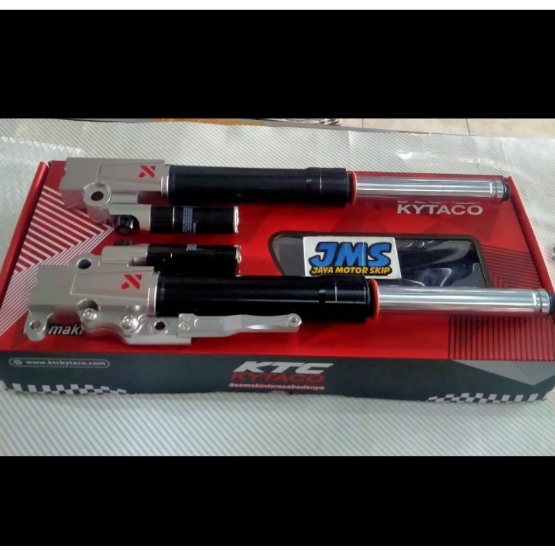 Shock KTC Kytaco Depan Vario/ Beat Assy Black