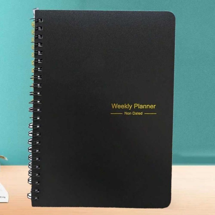 

PLGI Buku Catatan Mingguan Weekly Planner Note 52 Sheets A5 Q046