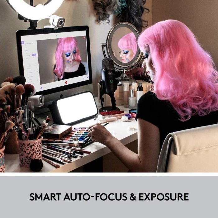 Logitech StreamCam Stream Cam Full HD USB-C Webcam - Streamcam, Hitam