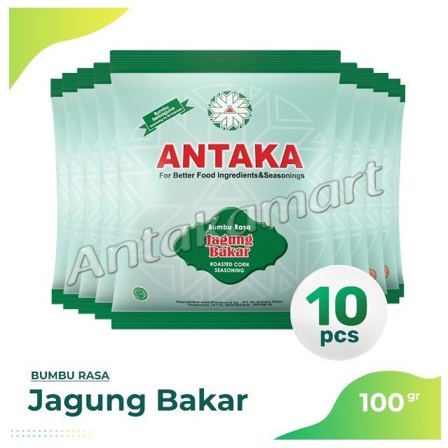 

[Bumbu Instan Siap Pakai] PAKET ANTAKA HIJAU 1 RENCENG RASA : JAGUNG BAKAR