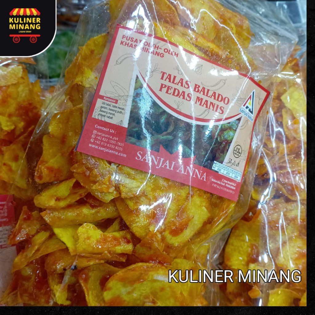 

Kripik Talas Balado X Pedas Manis Anna 3 Saudara