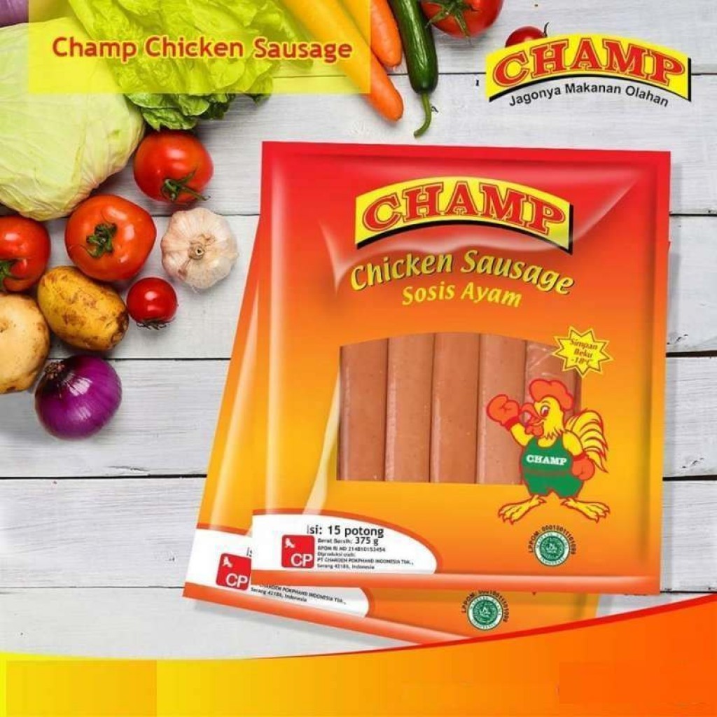 

CHAMP CHICKEN SAUSAGES 375 GR