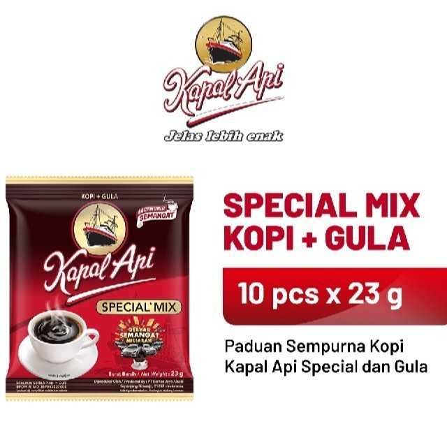 

Kinanti Olshop - Kopi Kapal Api special mix 1 renceng isi 10 sachet