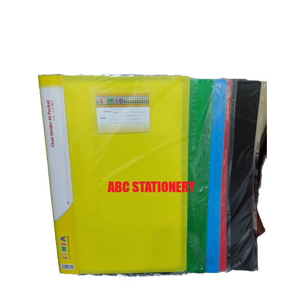 

Clear Holder / Document Keeper isi 40 Pocket