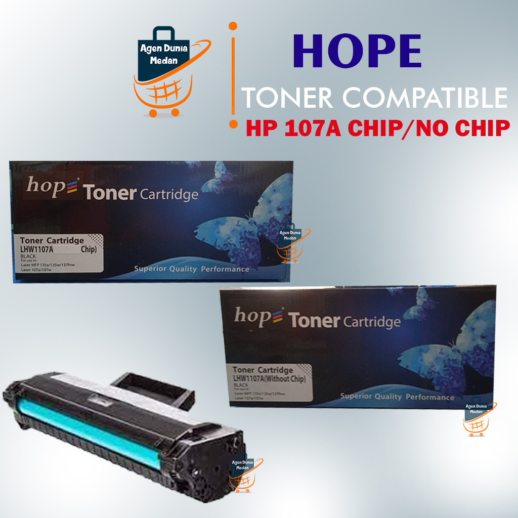 TonerCOMPATIBLE hp Laserjet 107A/toner HOPE printer w 1107A/toner hp 107a murah/toner 107a