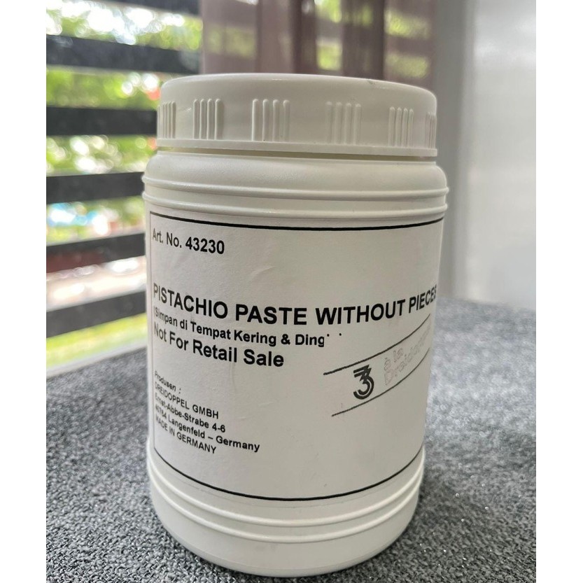 

Dreidoppel Pistachio Paste Without Pieces 120gr perisa pistachio