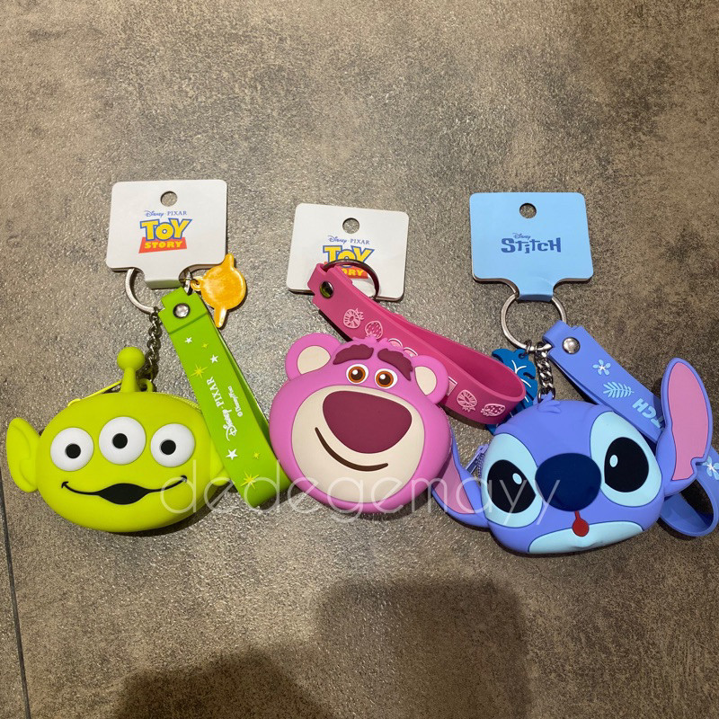 Minixo x Stitch x Toy story - Dompet Pouch Koin Purse Stitch Lotso Alien