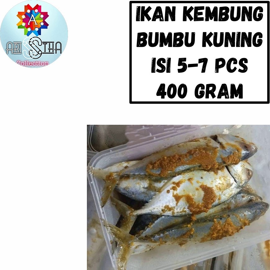 

Ikan Kembung Bumbu Kuning Siap Masak 400 Gram Isi 5-7 Pcs