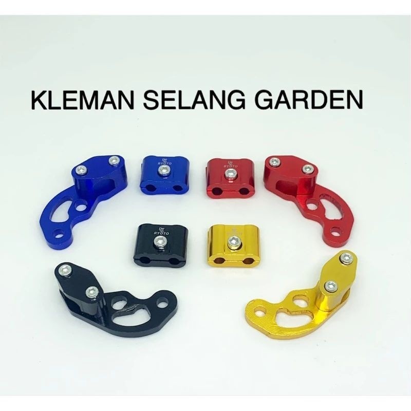 [ FURMOTOR ] KLEMAN SELANG GARDEN GARDAN CNC REM DEPAN GEMBOK SLANG JEPITAN CVT BREKET BRAKET BRECKE