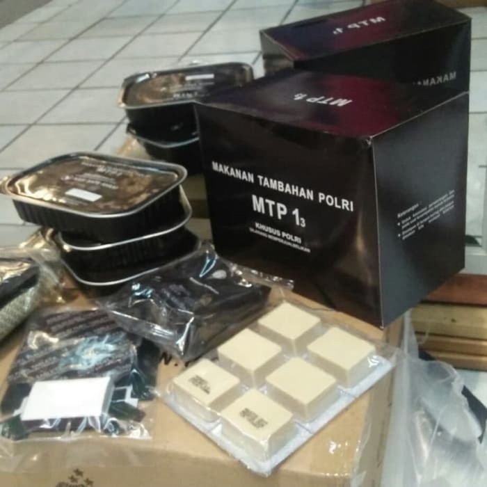 

Ransum T2sp MTP Makanan Tambahan Polri Makanan survival siap saji