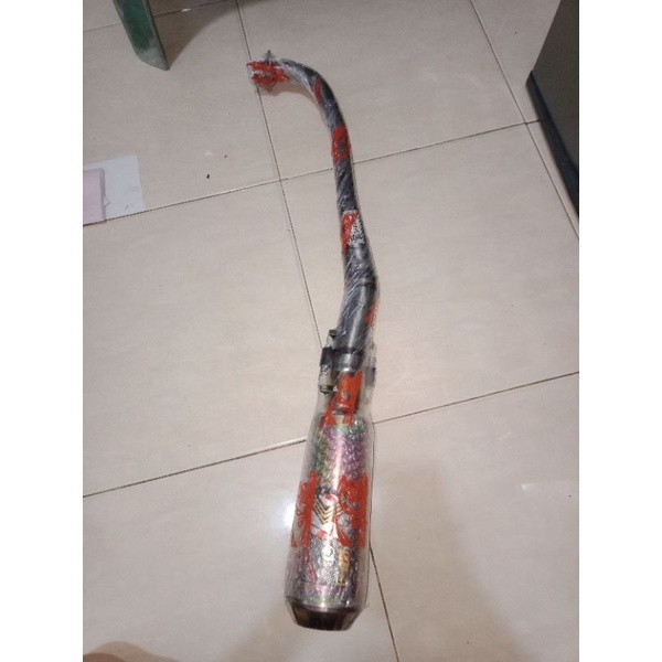 [ FURMOTOR ] KNALPOT RACING NETRAL PELANGI RAINBOW REVO ABS KARISMA KPH GRAND SUPRA SUPRA X 125 110 