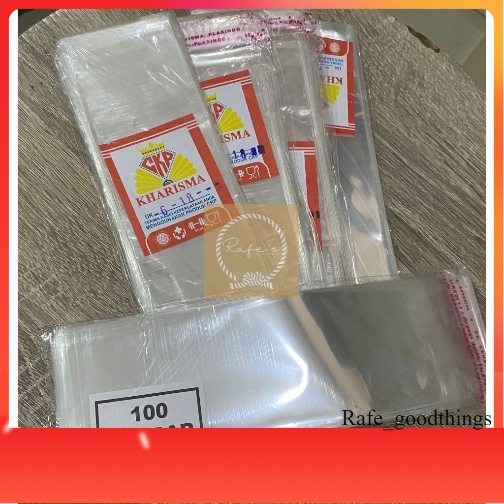 

PLASTIK OPP BENING DENGAN LEM/PEREKAT UNTUK SOUVENIR SENDOK/GARPU 6x18 dan 11x24 KHARISMA