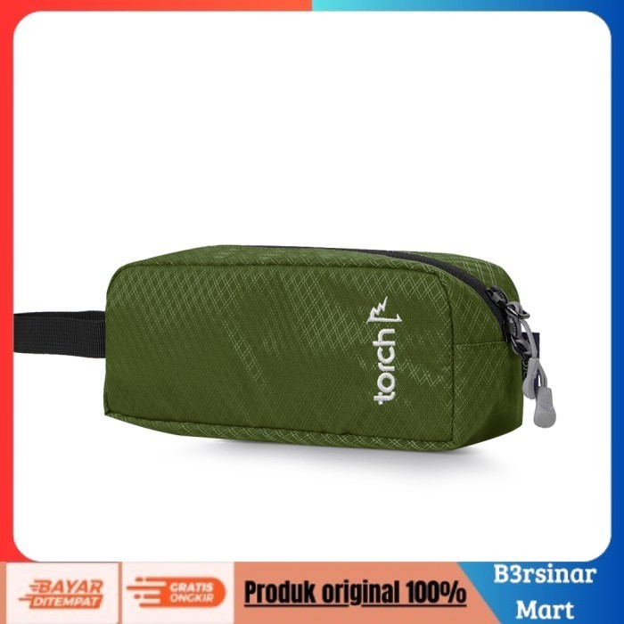 

[[KUALITAS TERBAIK]] Torch Alat Mandi Kosmetik Tulis Souvenir Travelpouch Clutch Musu Cactus Green COD