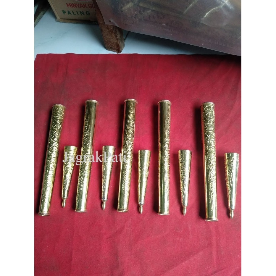 Tunjung tombak ukir JP1233