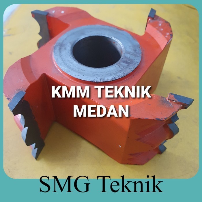 Berkualitas MATA PROFILE KUSEN TIPE K3 LEBAR 55MM AS 3CM PISAU SPINDLE KOREK BUNGA OIU876