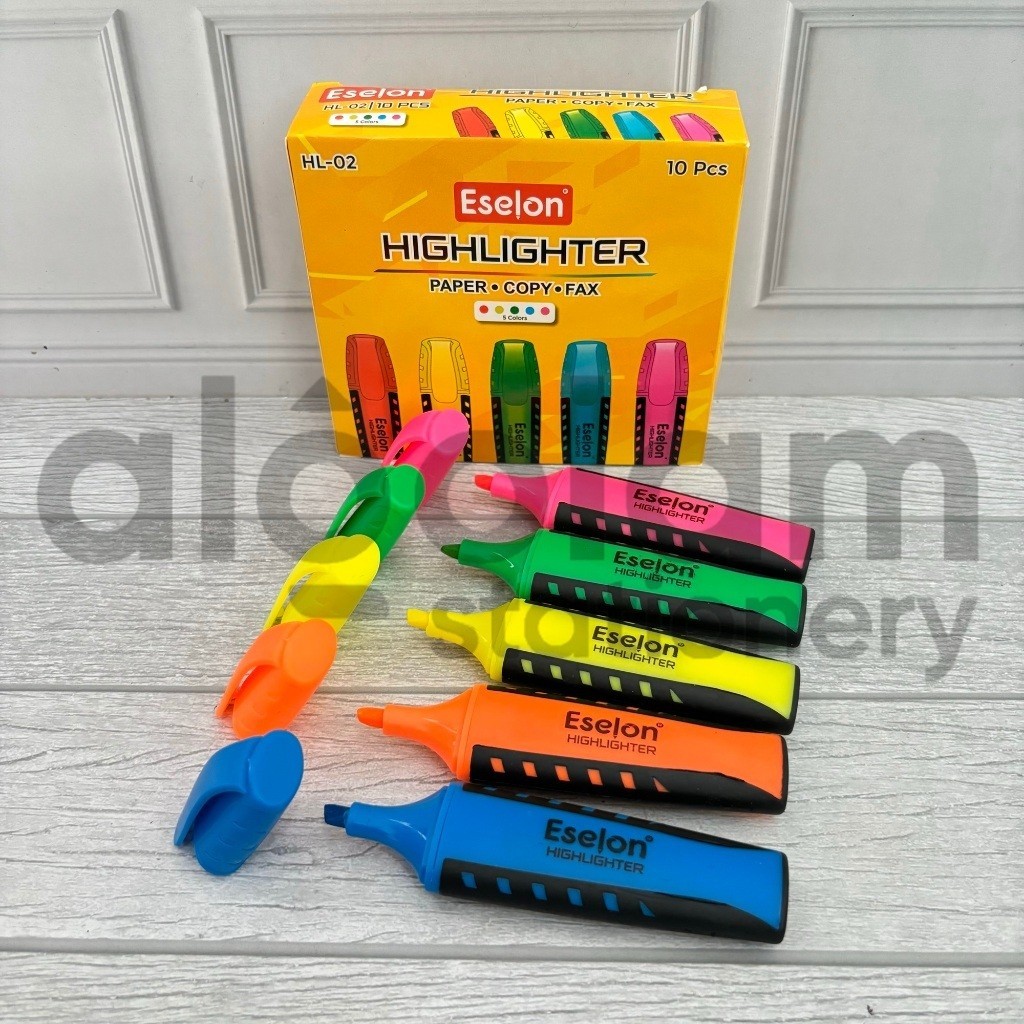 

SATU PACK ( 10 PCS ) Highlighter Stabilo Satu Warna Vanco / Eselon