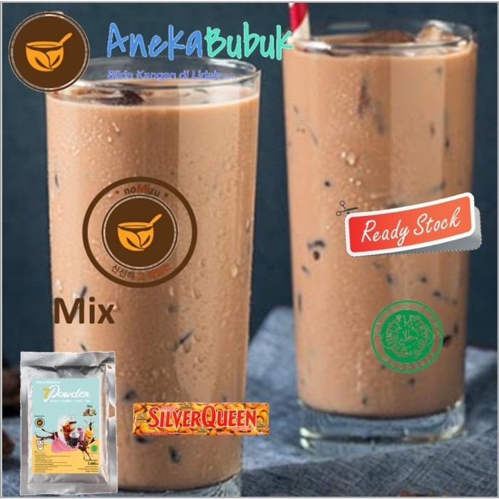 

[Aneka Rasa] Bubuk Minuman Choco Silverqueen Mix 1kg - Serbuk Coklat Silverqueen