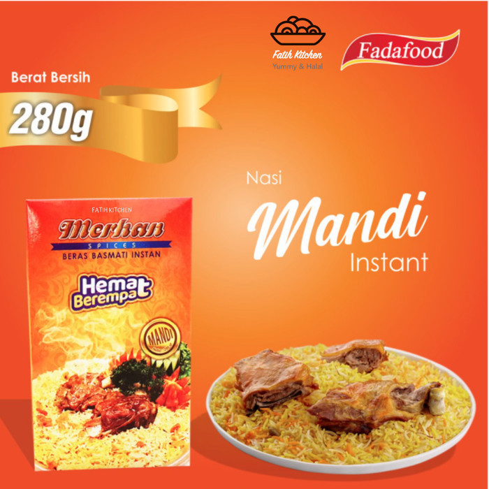 

New- Merhan Hemat - Nasi Mandi ( Beras Basmati & Bumbu )