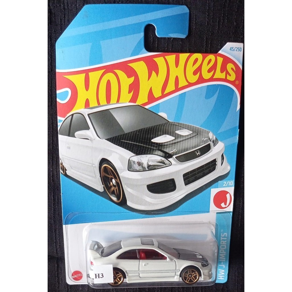 Hot Wheels - Honda Civic Si HW J-Imports White