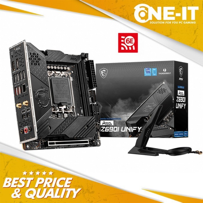 Motherboard MSI MEG Z690I UNIFY Intel Z690 Chipset LGA 1700