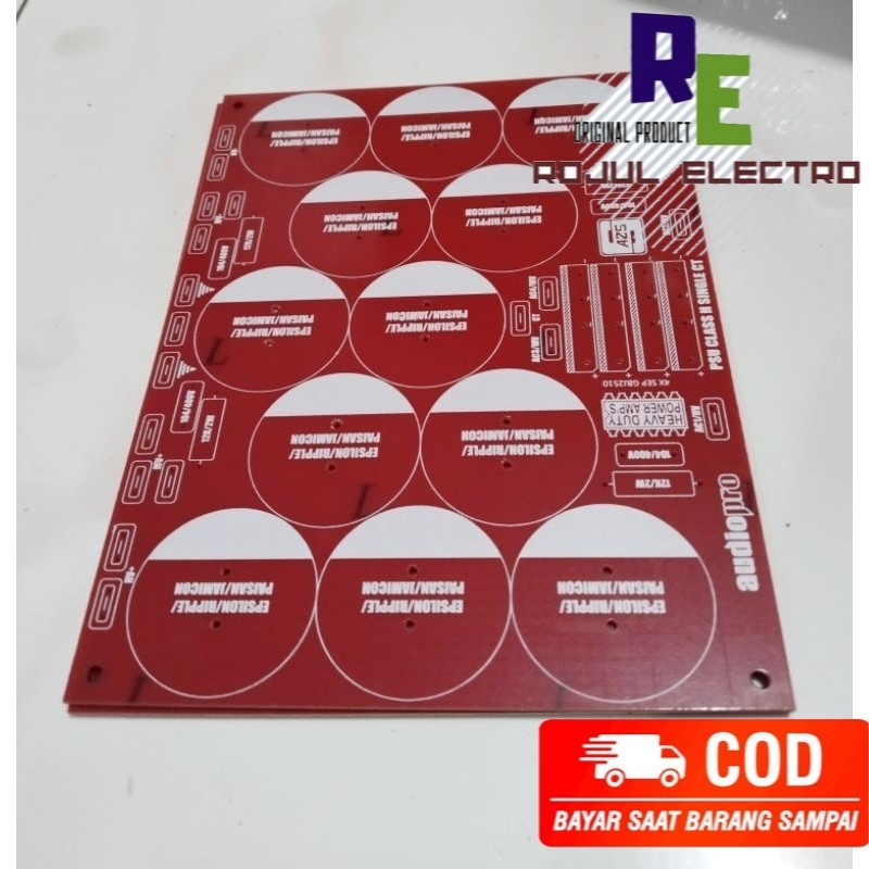 PCB PSU Class H 12 Elco Single CT