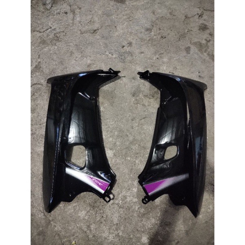 COVER SAYAP LUAR DALAM SUPRA X LAMA STRIP UNGU