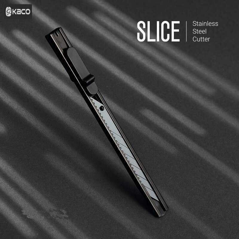 

Kaco SLICE Pisau Cutter Stainless Steel Utility Knife - K1425
