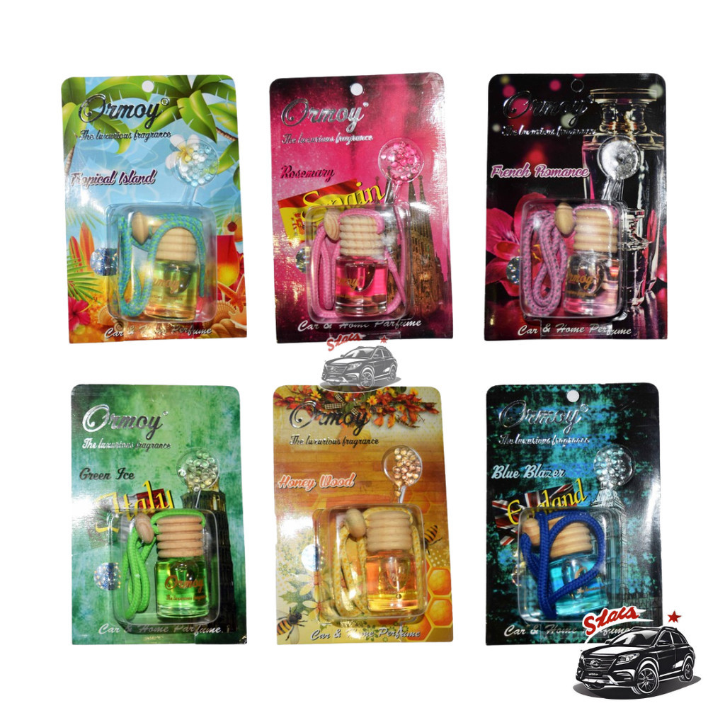 Ormoy Parfum Mobil Gantung 9 ml Pengharum Pewangi Kendaraan
