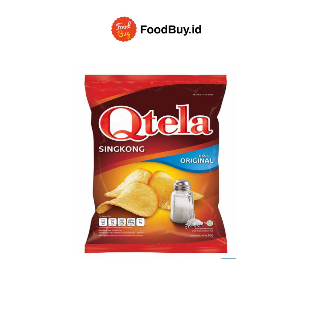 

Qtela Singkong Rasa Original 60gr