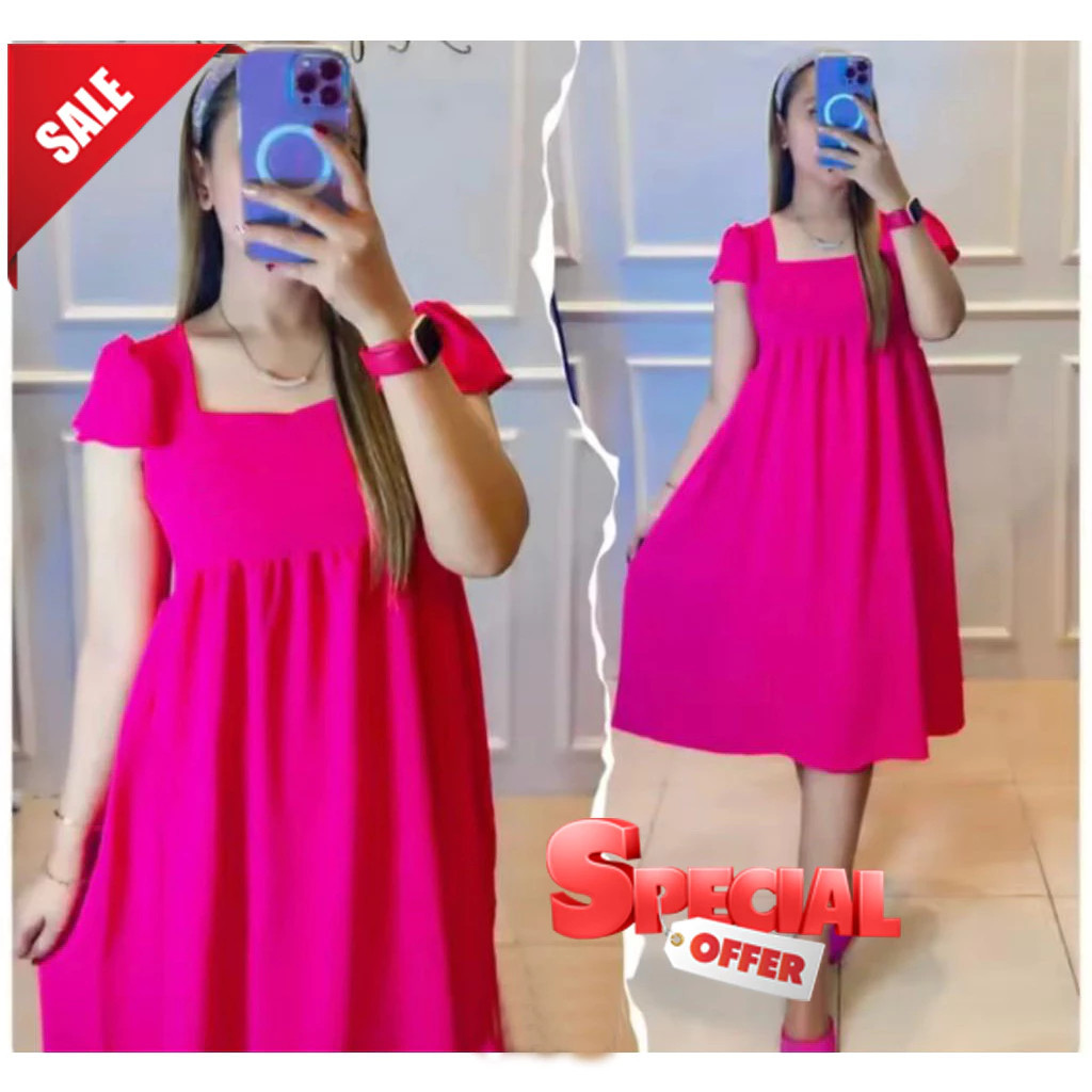 (PROMO) Daster Inara / Dress Viral TikTok / Daster Terbaru 2023 /Daster Fuji//BAJU WANITA MODEL BARU