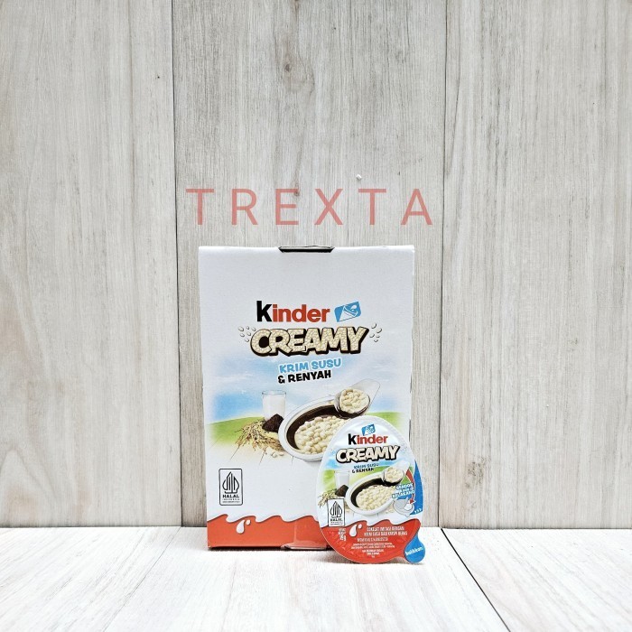 

[BOX] Kinder Creamy Milky & Crunchy 19G - 12 Pcs