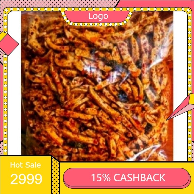 

basreng stik pedas daun jeruk 1 kg