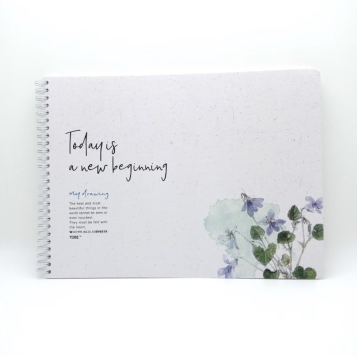 

✨LARIS✨ -Drawing Book / Buku Gambar Spiral A4 New Beginning
