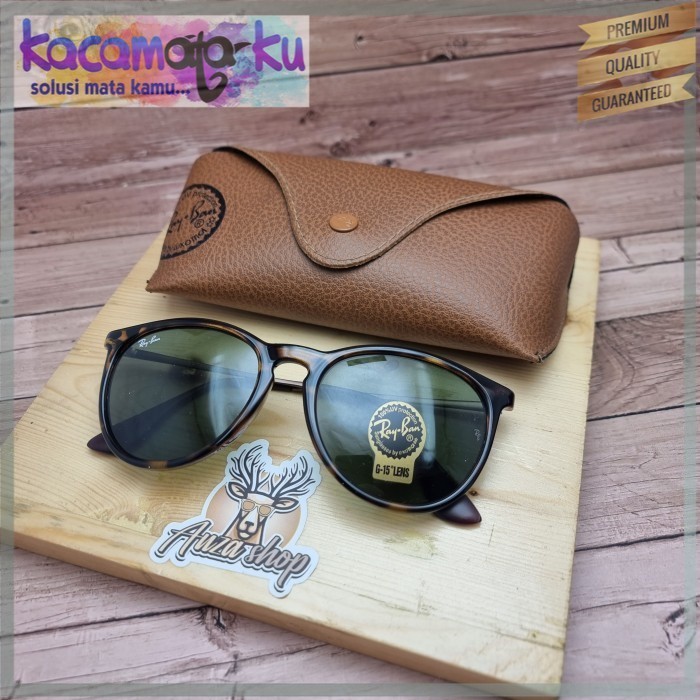 Kacamata Rayban Erika 4171 Leopard Glossy