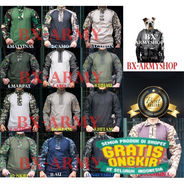BAJU BDU KAOS BDU TACTICAL GROSIR/ jumbo big size besar
