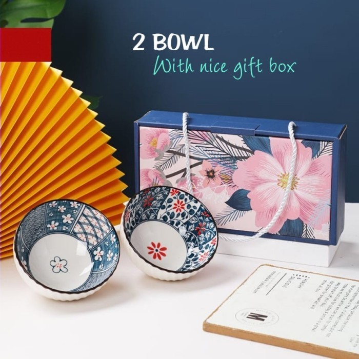 

✨LARIS✨ -Japanese Wedding Gift Hampers Set Bowl | Kado Nikah Wedding Gift - 2 Bowl