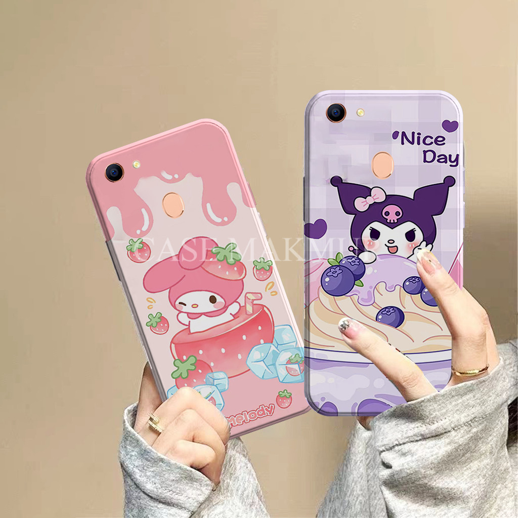 Casing K4rtun Untuk Oppo F7 F5 Youth Soft Case Custom Bumper Pelindung Silicone