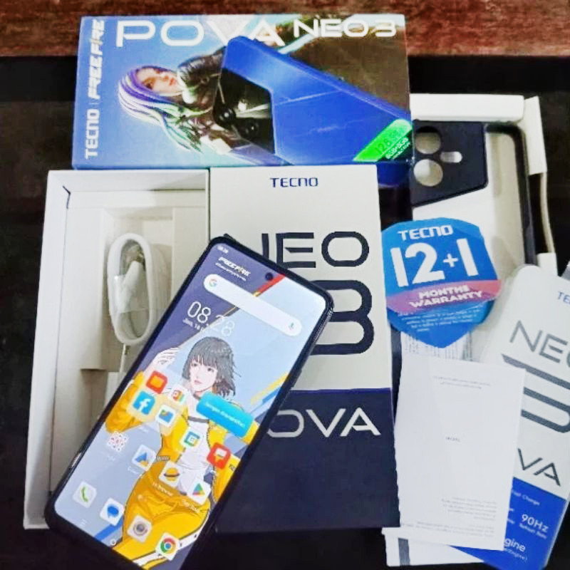 Tecno Pova Neo 3 Ram 8 Rom 128GB ( Second )