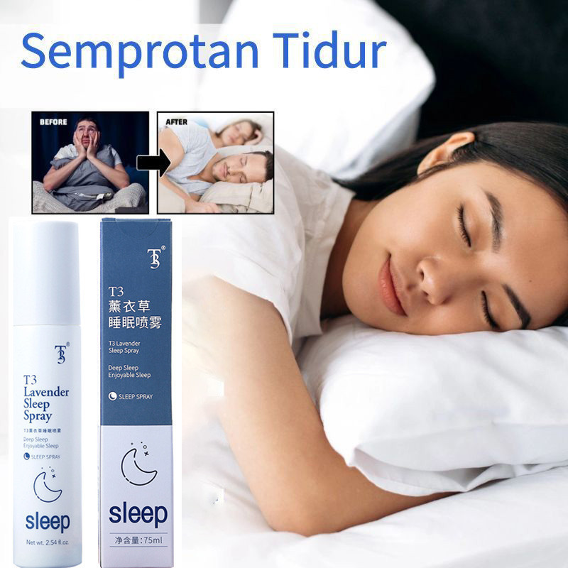Sleep Spray Deep sleep Obat insomnia Obat lelap Pillow mist aromatherapy pillow spray Kabut Tidur