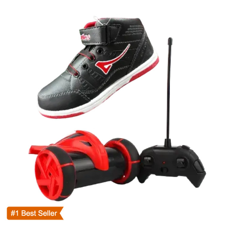 Ardiles Sepatu Sekolah Anak Size31-42 GRATIS MOBIL RC FLIP STUNT CAR MOBIL MAINAN SepatuSekolah Anak