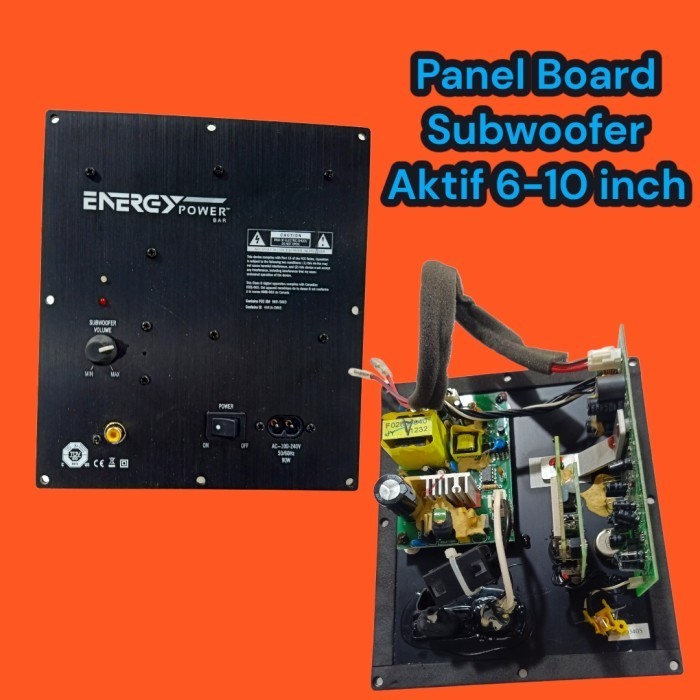 Original Mainboard Panel Subwoofer Aktif Untuk 6 Inch 10 Inch