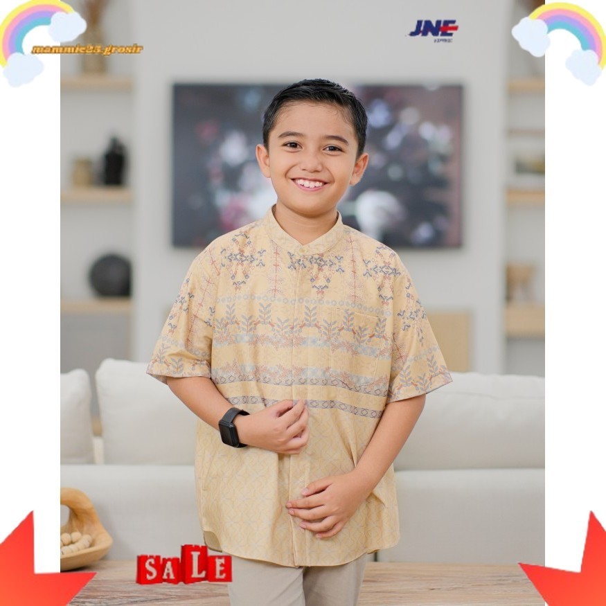 PROMO-Reem Koko Anak - 3 Warna | Zysku Xena | Sarimbit Kemeja Anak - Sienna, 2