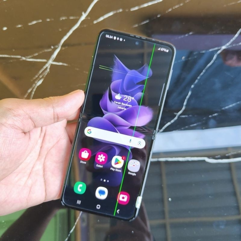 Samsung galaxy z flip 3 ram 8/256 second normal seken mulus