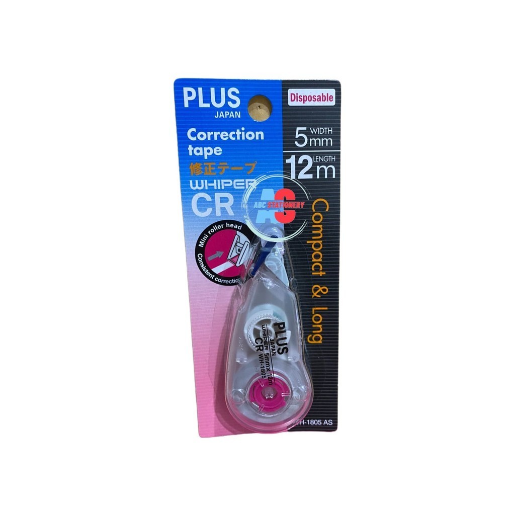 

Correction Tape PLUS Whiper CR WH-1805 AS
