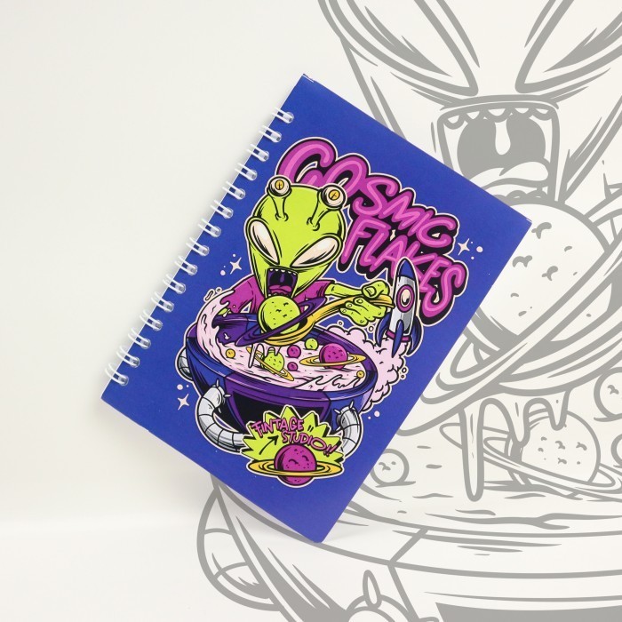 

THE COSMIC FLAKES FINTAGE GRAPHIC NOTEBOOK