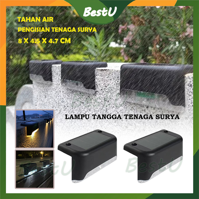 Lampu Solar Cell//Lampu Taman Outdoor/LED Solar Lamp Hias Taman/Lampu Led Tangga Tenaga Surya/Lampu 